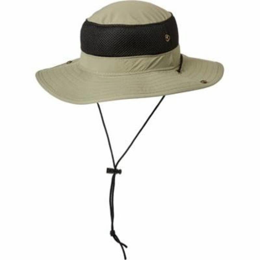 Field & Stream Mens Cushion Mesh Boonie Size Medium Fossil Green New